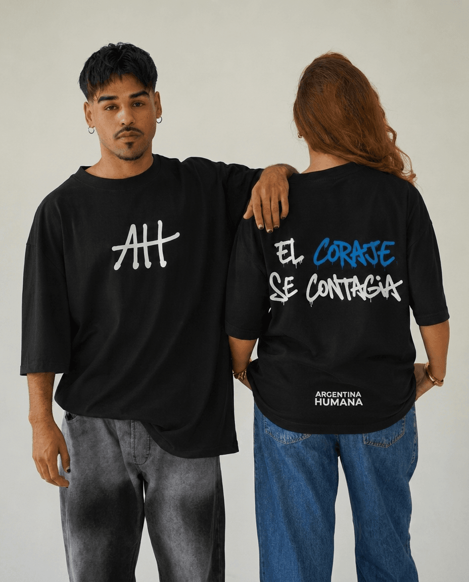 Remera Oversize Argentina Humana | Tuc-Humano - Vista alternativa